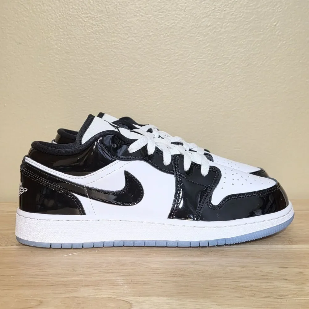 Air Jordan 1 Low SE GS Concord Black White DV1333-100 Youth Size 6.5Y Women's 8